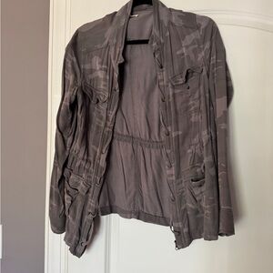 Women's Maurice’s Gray Camouflage Jacket